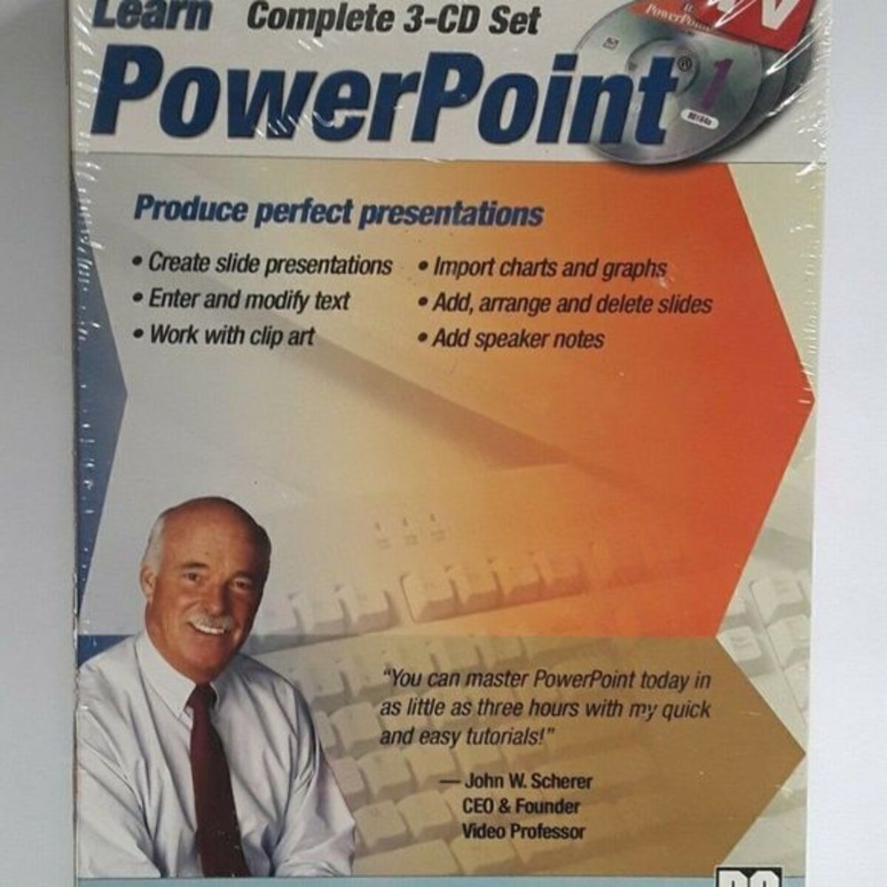 Video Professor Learn Power Point Powerpoint New - Picture 3 of 8